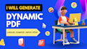 generate dynamic PDF file using PHP laravel