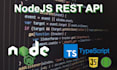 create a rest API with nodejs