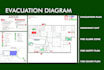 create a custom fire emergency evacuation plan, escape plan
