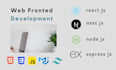 do react js and next js web frontend development