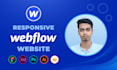 design and develop responsive webflow website for your business