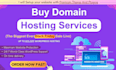 buy domain registration, web hosting, setup website