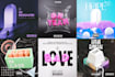 design a professional abstract 3d album cover
