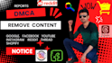 dmca takedown service remove copyright infringing content fast