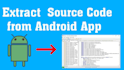 do decompile apk, and provide source code