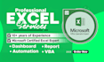 do microsoft excel and visual basic services to automate the module