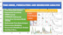time series, forecasting, regression analysis using spss, rstudio, python, excel