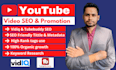 youtube video SEO and promotion by vidiq and tubebuddy