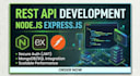 do api development using node js express js for your backend