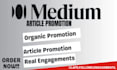 publish your article, blogs, news, on medium,com