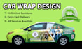 professional car wrap, racing car wrap, vehcile wrap food truck