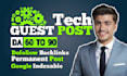 do tech guest post on my high da technology guest post sites