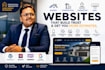 design roofing, construction, contractor, hvac website