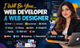build custom web application, create custom website as full stack web developer