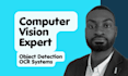do computer vision, object detection, image processing and ocr systems