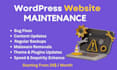 be your wordpress website manager for wordpress website maintenance and support