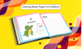 draw coloring book pages for children
