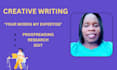 craft creative and engaging writing