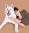 draw your pet to be cartoon vector