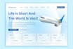 do website landing page UX UI design with figma