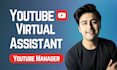 be your expert youtube virtual assistant and manager