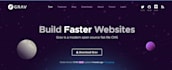 design and develop an amazing responsive grav cms website