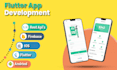do android and IOS app development using flutter