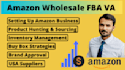 be your amazon fba wholesale virtual assistant