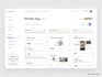 design dashboard, web app, CRM and admin panel UI in figma