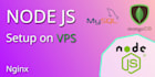 setup nodejs backend with any database on vps