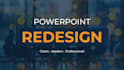 redesign powerpoint presentation or pitch deck