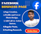 do facebook page setup with logo and cover post setup