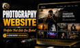 design photography, videography, portfolio website