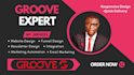 design groove website, groove funnel, groove webinar, course, and automation