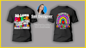 create unique t shirt design for merch by amazon
