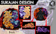 costum anime bundling design for your sukajan or hoodie