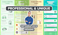 design custom and professional infographics for your business in canva
