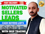 pull motivated seller and cash buyer leads for real estate investors