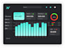 design dashboard ux using figma