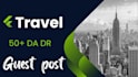 publish high quality travel guest post and backlink