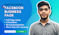 create fix or optimize facebook business page instagram page