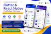 develop flutter and react native mobile app UI frontend developer