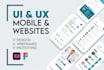 do mobile app UI design for android and ios