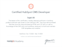 set up hubspot website from scratch certified hubspot developer
