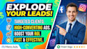 run lead generation ads using meta ads