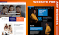 make creative website for your company