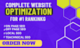 optimize seo and boost your website for ranking