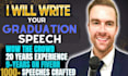 your write and craft an epic grateful graduation speech