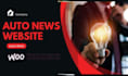 create auto news website