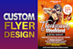 be your personal designer flyer, poster, banner within 1 day